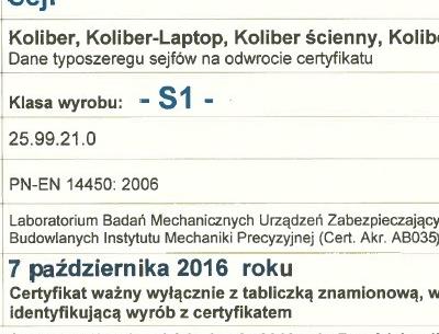 certyfikat